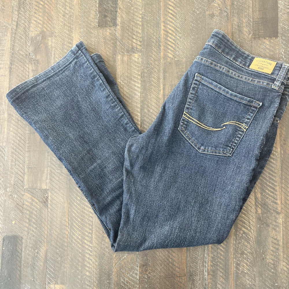 LEVI STRAUSS Gold Signature Jeans Womens Mid-Rise Boot Cut  31x32 12